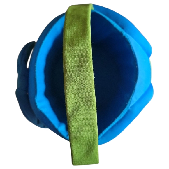 TEENAGE MUTANT NINJA TURTLE Leonardo Blue Plush Halloween Easter Basket TMNT - Picture 5 of 8